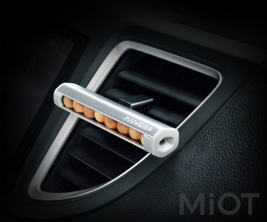 Автомобільний ароматизатор Xiaomi MAIWEI Solid Wood Bead Silver TN-XZ02-2