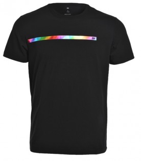 Футболка Xiaomi Mi LOGO pattern round neck short sleeve T shirt Black XL 1170800050