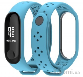 Фитнес браслет Xiaomi Mi Band 3 Sport Blue + Черный ремешок в Подарок!
