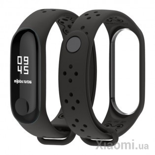 Фитнес браслет Xiaomi Mi Band 3 Sport Black + Черный ремешок в Подарок!
