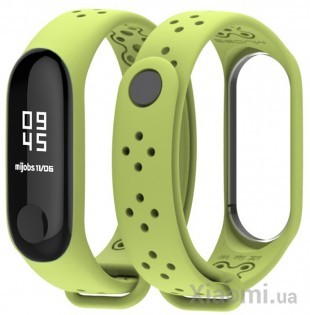 Фитнес браслет Xiaomi Mi Band 3 Sport Green + Черный ремешок в Подарок!
