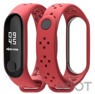 Фітнес браслет Xiaomi Mi Band 3 Sport Red + Чорний ремінець в Подарунок!