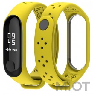 Фітнес браслет Xiaomi Mi Band 3 Sport Yellow + Чорний ремінець в Подарунок!