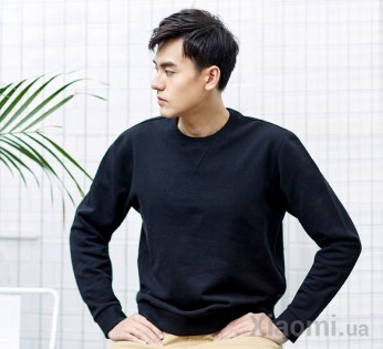 Реглан Xiaomi Mitown Cotton Round Neck Sweater XL size Black SY18001
