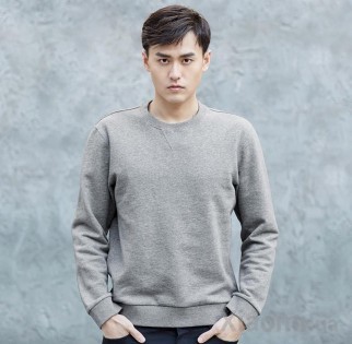 Реглан Xiaomi Mitown Cotton Round Neck Sweater L size Grey SY18001