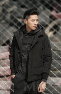 Кофта Xiaomi Mitown Flying type elastic jacket men's models Black S