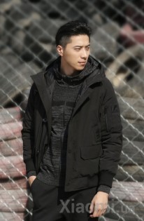 Кофта Xiaomi Mitown Flying type elastic jacket men's models Black L