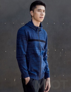 Кофта Xiaomi Mitown Flying type elastic jacket men's models Blue XXL