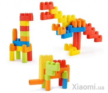 Конструктор Xiaomi Mitu Hape 80 flexible building blocks BEV4153CN