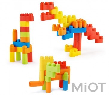Конструктор Xiaomi Mitu Hape 80 flexible building blocks BEV4153CN