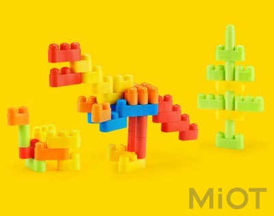 Конструктор Xiaomi Mitu Hape 80 flexible building blocks BEV4153CN