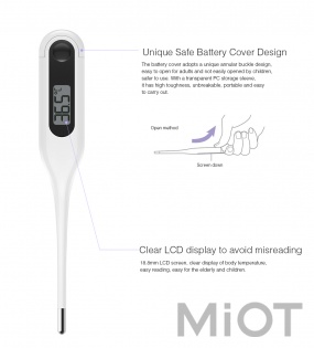 Термометр медичний ZenMeasure Medical electric Thermometre White MMC-W201