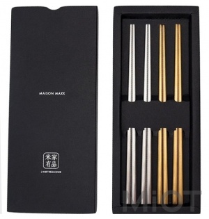 Палички для їжі металеві Xiaomi Maison Maxx Metal Chopsticks
