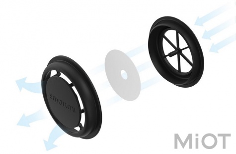 Маска для очищення повітря Xiaomi SmartMi Black 3pcs