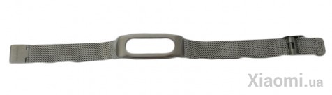 Ремешок Metal strap metal holder Silver (14 мм) для браслета Xiaomi Mi Band 