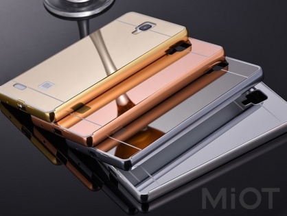 Металевий чохол бампер до смартфонів Redmi Note Black Ліцензія