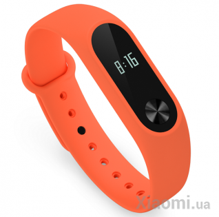 Ремешок для браслета Xiaomi Mi Band 2 Orange Original