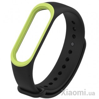 Ремешок для Xiaomi Mi Band 3/4 Black/Yellow