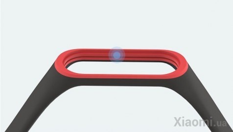 Ремешок для Xiaomi Mi Band 3/4 Black/Red