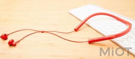 Навушники Xiaomi Mi Bluetooth Neckband Earphones Basic Orange LYXQEJ02JY