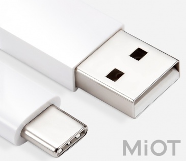 Кабель Xiaomi Mi Colorful Portable USB - Type-C 120 cm Grey