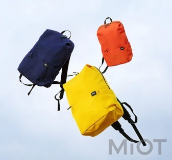 Рюкзак Xiaomi Mi Colorful Small Backpack 2076 Yellow 340*225*130 mm