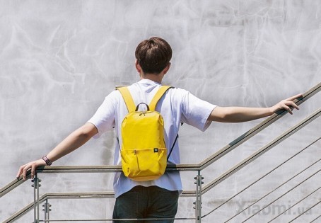Рюкзак Xiaomi Mi Colorful Small Backpack 2076 Yellow 340*225*130 mm