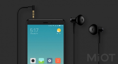 Навушники з мікрофоном Xiaomi Mi Dual Driver Earphones Black (ZBW4407TY)