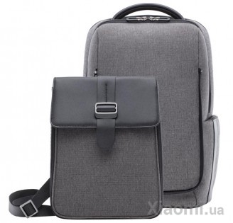 Рюкзак и сумка (2 в 1) Xiaomi Mi Fashion Commuter Backpack Dark Grey ZJB4118CN