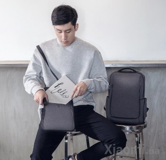 Рюкзак и сумка (2 в 1) Xiaomi Mi Fashion Commuter Backpack Dark Grey ZJB4118CN