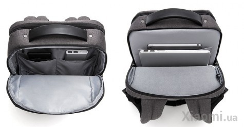 Рюкзак и сумка (2 в 1) Xiaomi Mi Fashion Commuter Backpack Dark Grey ZJB4118CN