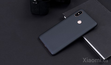 Чехол книжка Xiaomi Mi Max 3 Smart Flip Stand Bracket Black