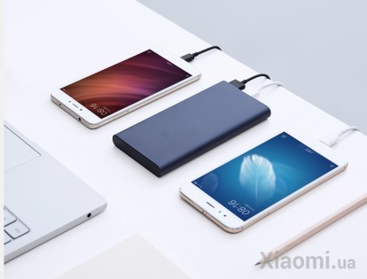 Универсальная батарея Xiaomi Mi Power Bank 2s 10 000 mAh Silver (PLM09ZM-SL)