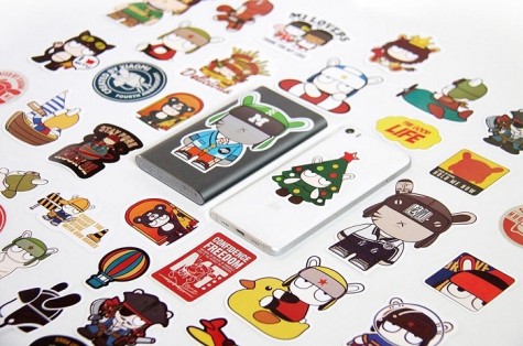 Набір стікерів Xiaomi MiTU Rabbit stickers 1163800024