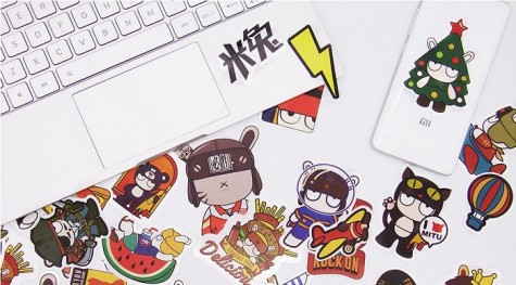 Набір стікерів Xiaomi MiTU Rabbit stickers 1163800024