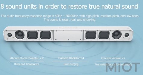 Mi TV AUDIO Speaker Soundbar White MDZ-27-DA