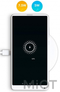 Бездротовий З/П Xiaomi Mi Wireless Charger White MDY-09EF