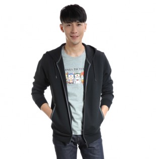 Толстовка Xiaomi Mi air layer sweater Black S 1163200007