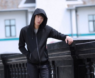 Толстовка Xiaomi Mi air layer sweater Black S 1163200007