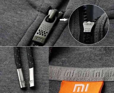 Толстовка Xiaomi Mi air layer sweater Dark Gray M 1163200006