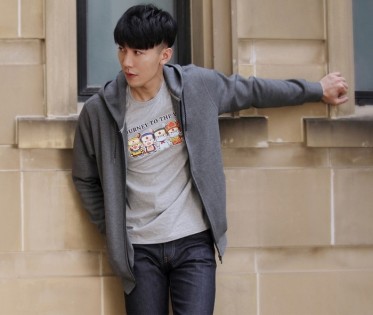 Толстовка Xiaomi Mi air layer sweater Dark Gray M 1163200006