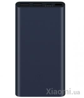 Универсальная батарея Xiaomi Mi Power Bank 2s 10000mAh Black (PLM09ZM-BK)