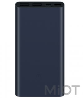 Універсальна батарея Xiaomi Mi power bank 2s10000mAh Black 2 USB