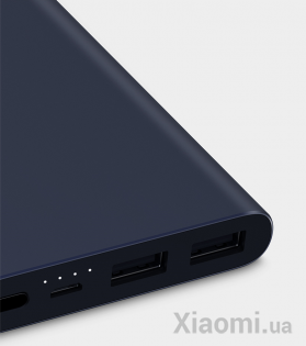 Универсальная батарея Xiaomi Mi Power Bank 2s 10000mAh Black (PLM09ZM-BK)