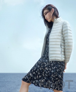 Куртка-пуховик Xiaomi Mi wool thin jacket Light Gray L