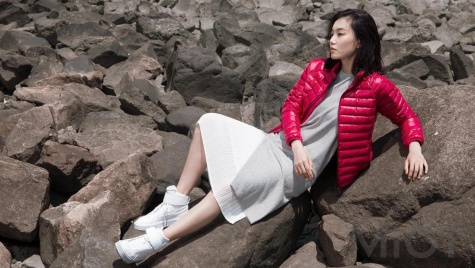 Куртка-пуховик Xiaomi Mi wool thin jacket Red M