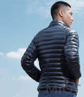 Куртка-пуховик Xiaomi Mi wool thin jacket Metallic XL