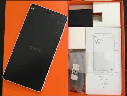 Смартфон Xiaomi Mi4c 2/16 Gb Black Українська версiя