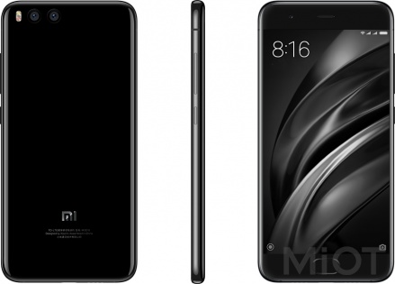 Смартфон Xiaomi Mi 6 Black 6/64 Gb EU/CE