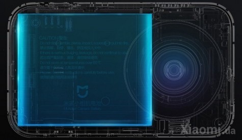 Батарея для камеры Mi Home (Mijia) 4K Small Camera 1450 mAh 4K Action Camera Battery